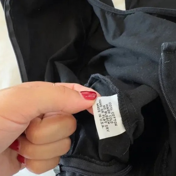 Ilana Kohn Short Sleeve Jumpsuit in Black Size 6 - Picture 3 of 6